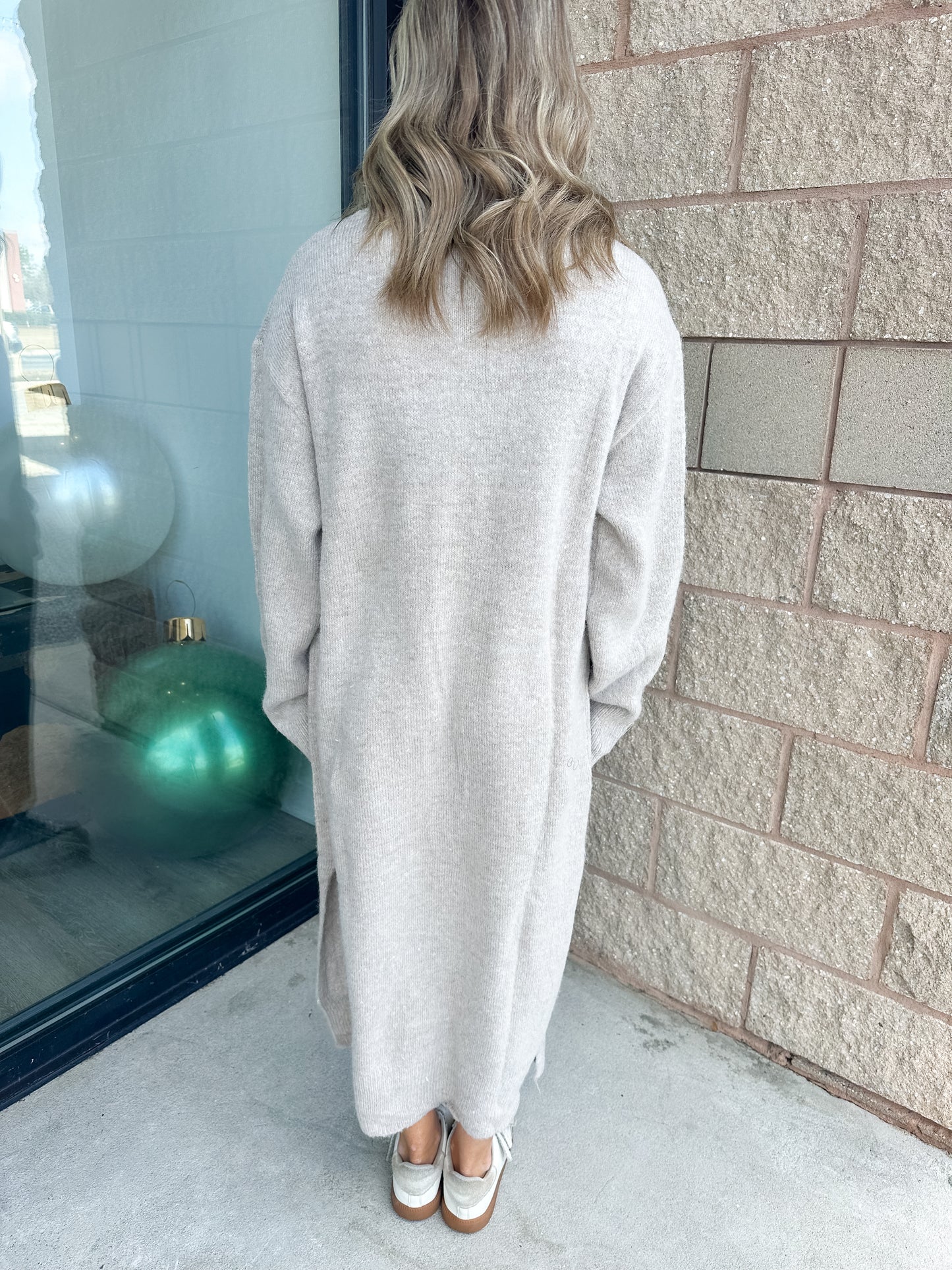 Vickie Turtleneck Knit Sweater Dress