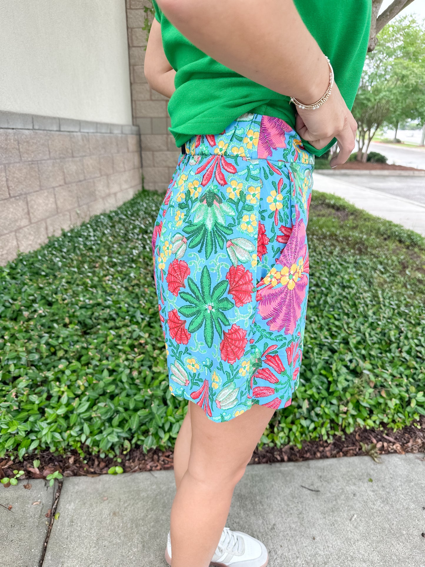 Jill Tropical Shorts