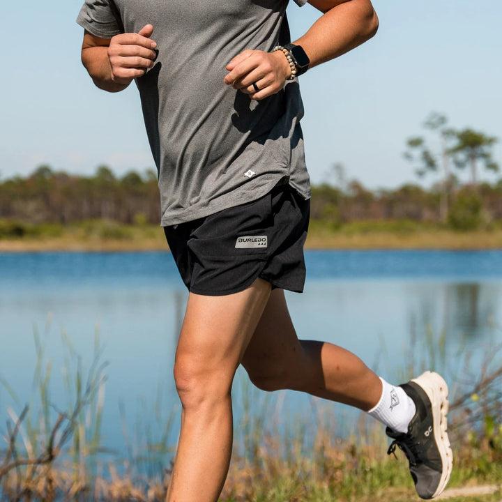 Burlebo Men’s S26 Training Short - Black