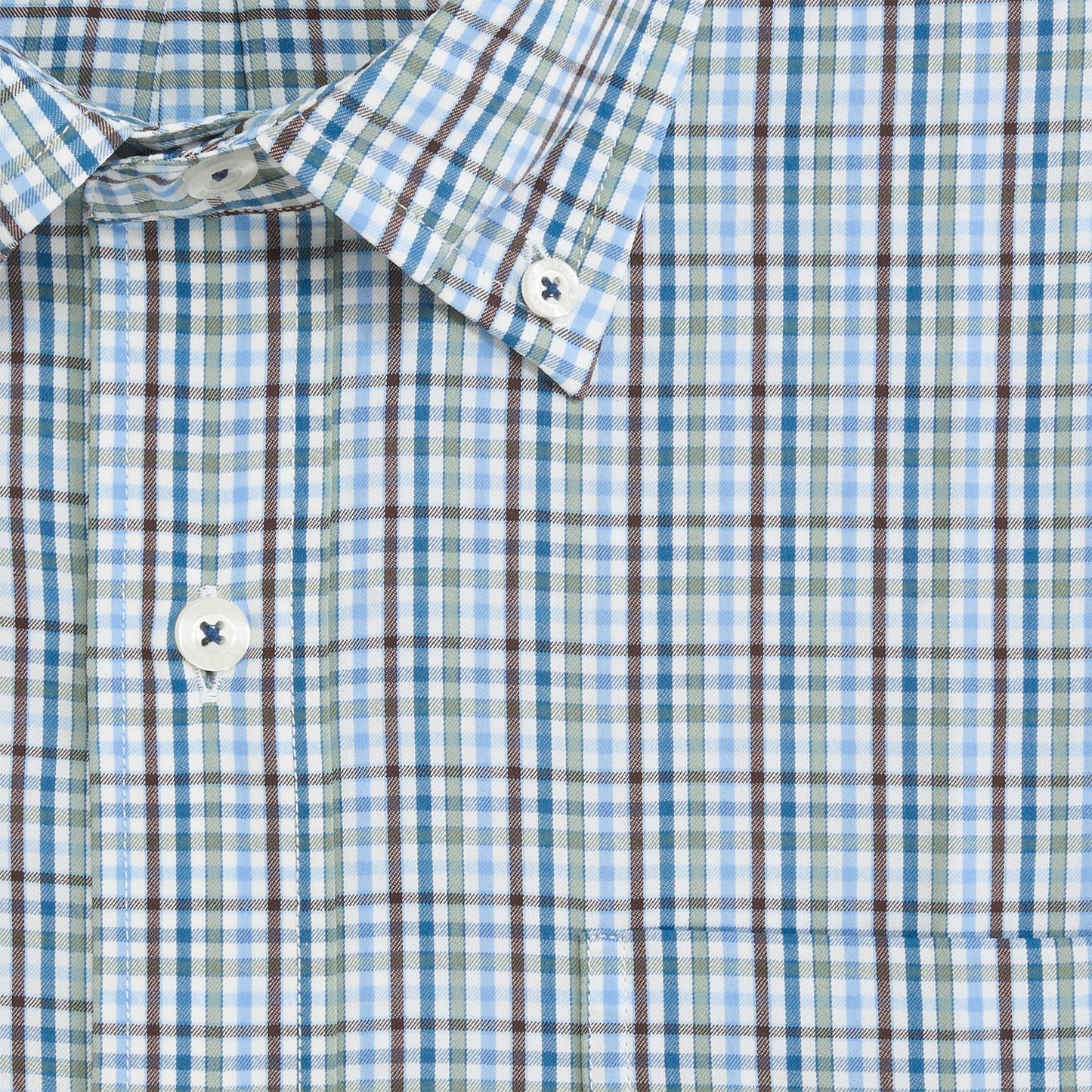 Onward Reserve Dunlin Classic Fit Performance Button Down - Chocolate