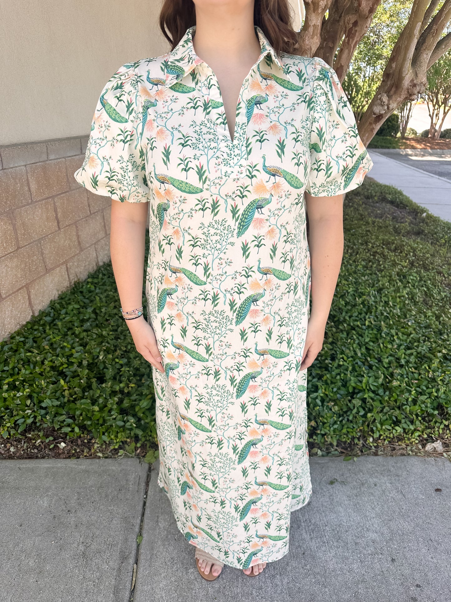 Presley Peacock Midi