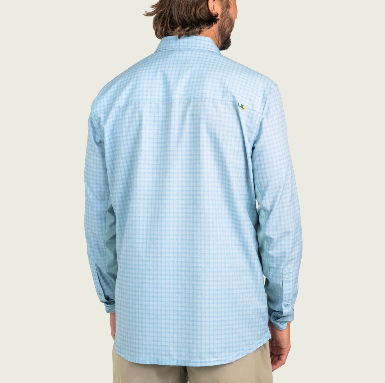 Marsh Wear Men’s Lenwood Tech L/S Button Down - Cloud