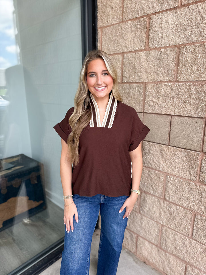 Monroe Lace Top