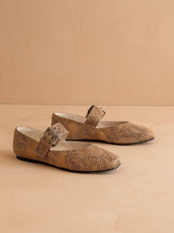 Soho Snake Ballet Flat