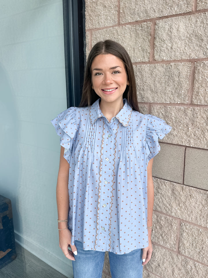 Lauren Top - Blue