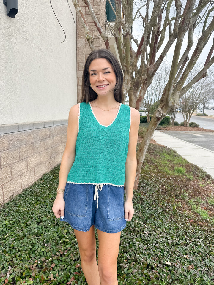 Yessenia Whipstitch Tank - La Palma