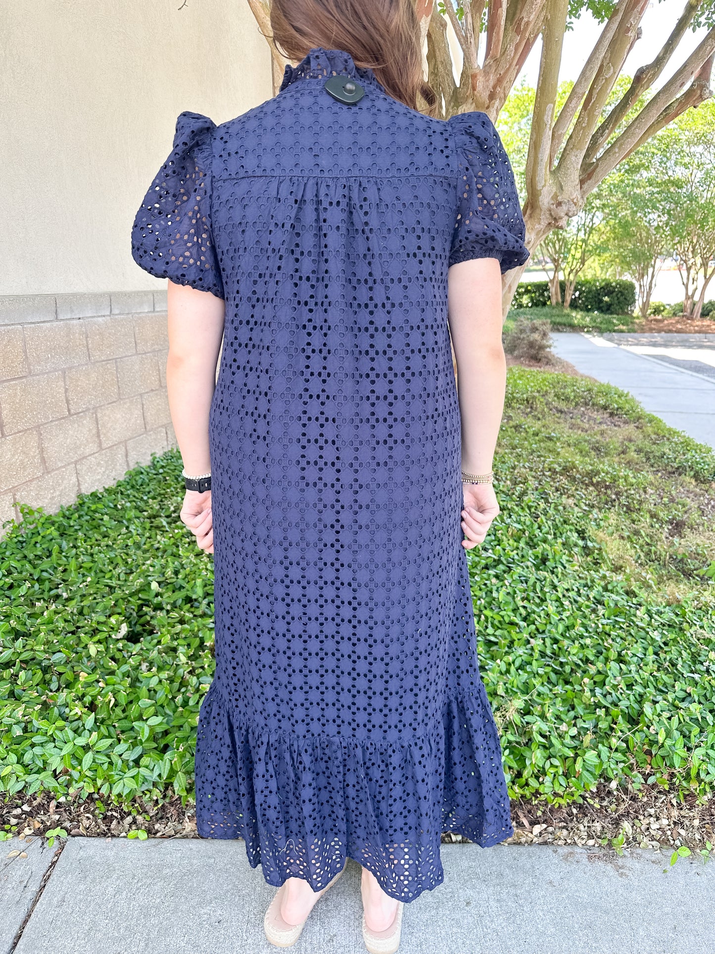 Elise Eyelet Maxi Dress