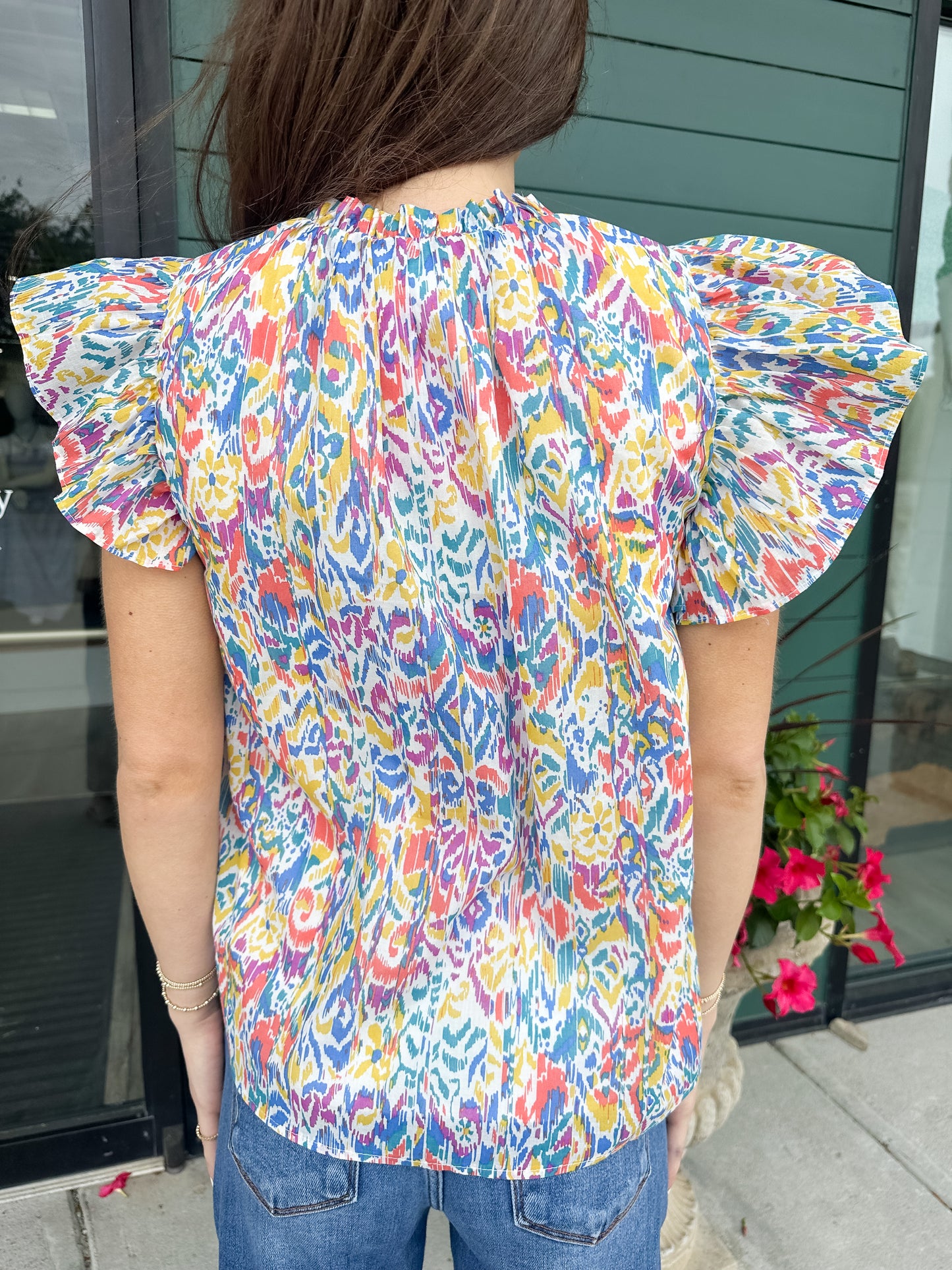 Malva Ruffle Top