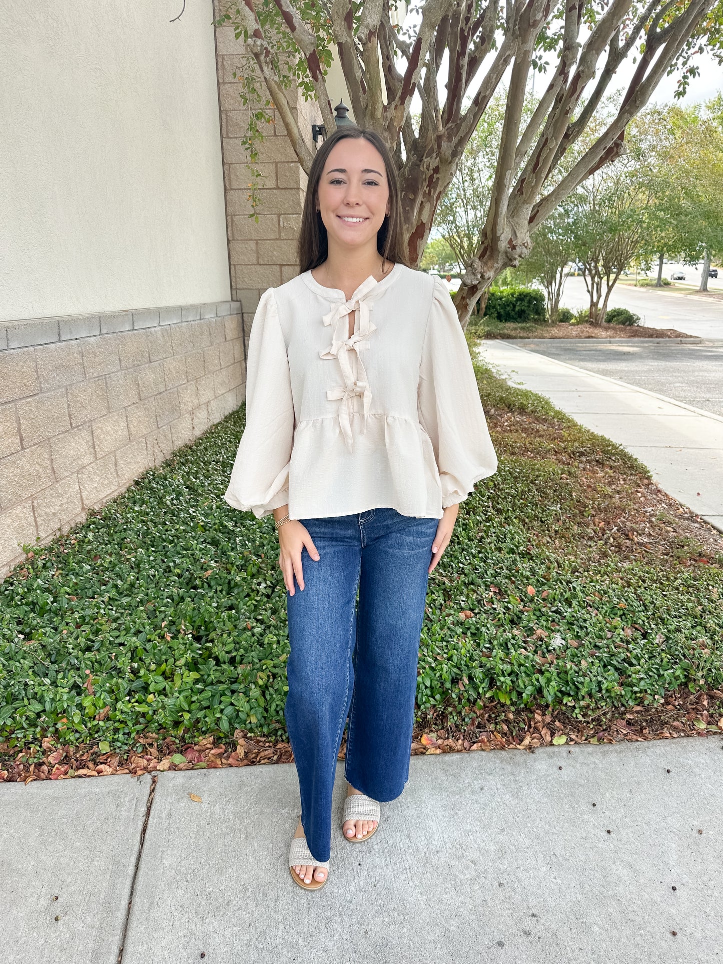 Shannon Tie Top
