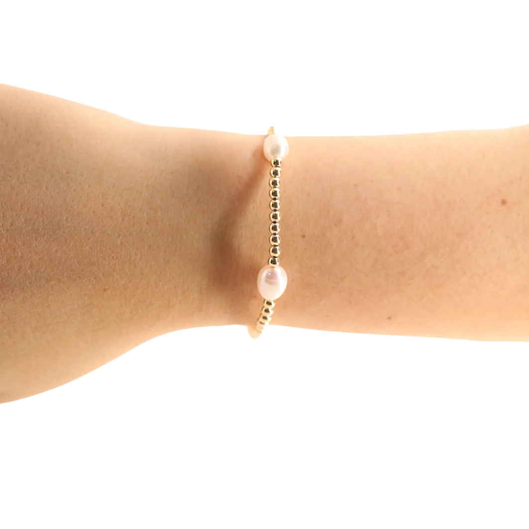 Beaded Blonde Pearl Poppi