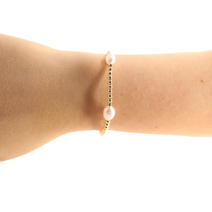 Beaded Blonde Pearl Poppi