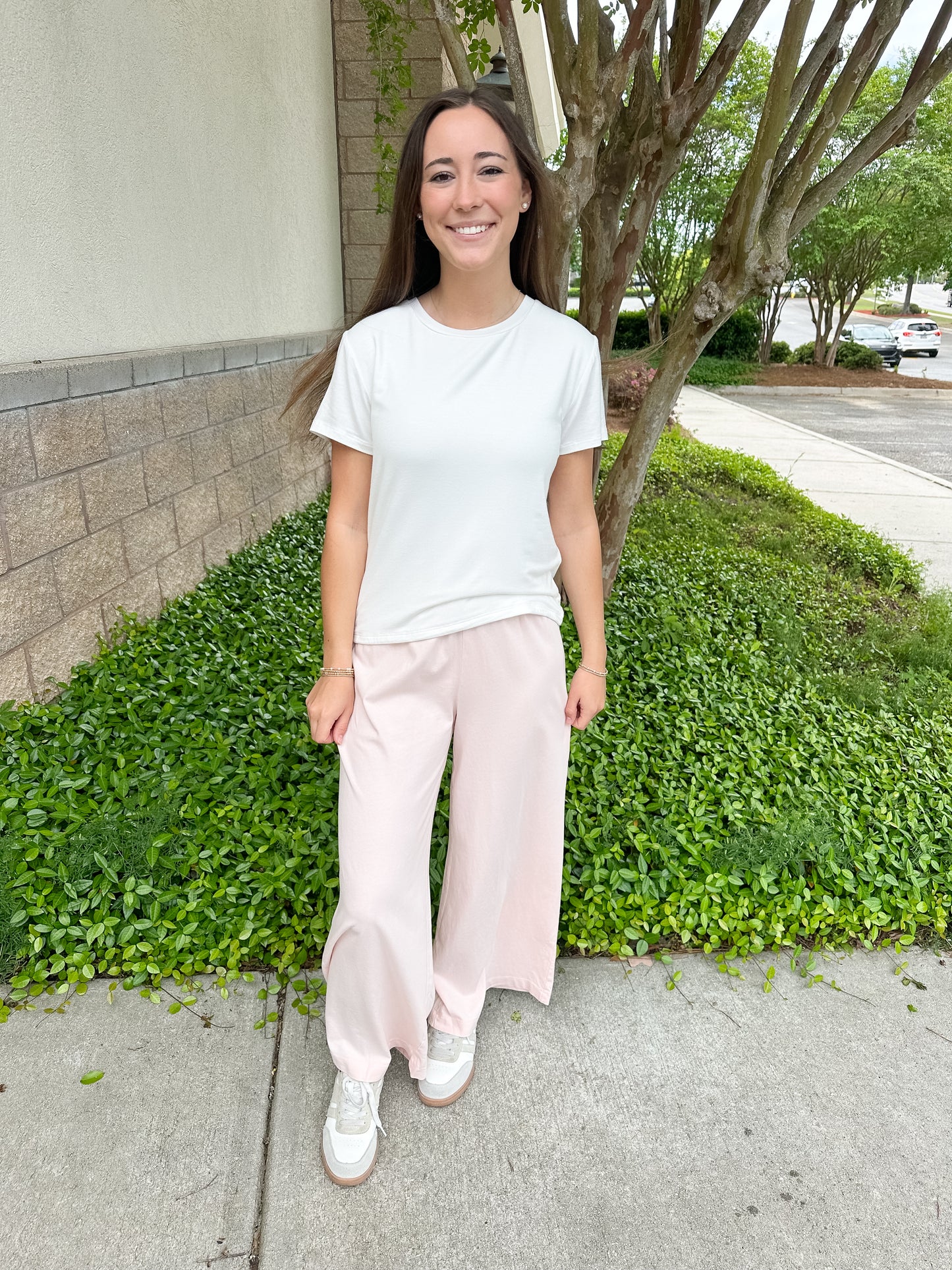 Scout Jersey Crop Flare Pant - Bellini