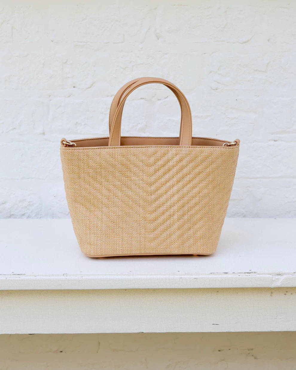 CH Maren Mini Tote - Natural VQ
