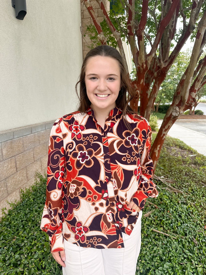 Sadie Floral Top