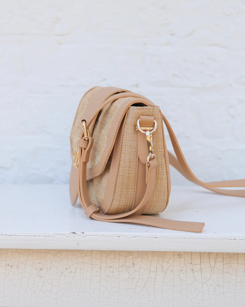 CH Griffin Crossbody Bag - Natural DQ