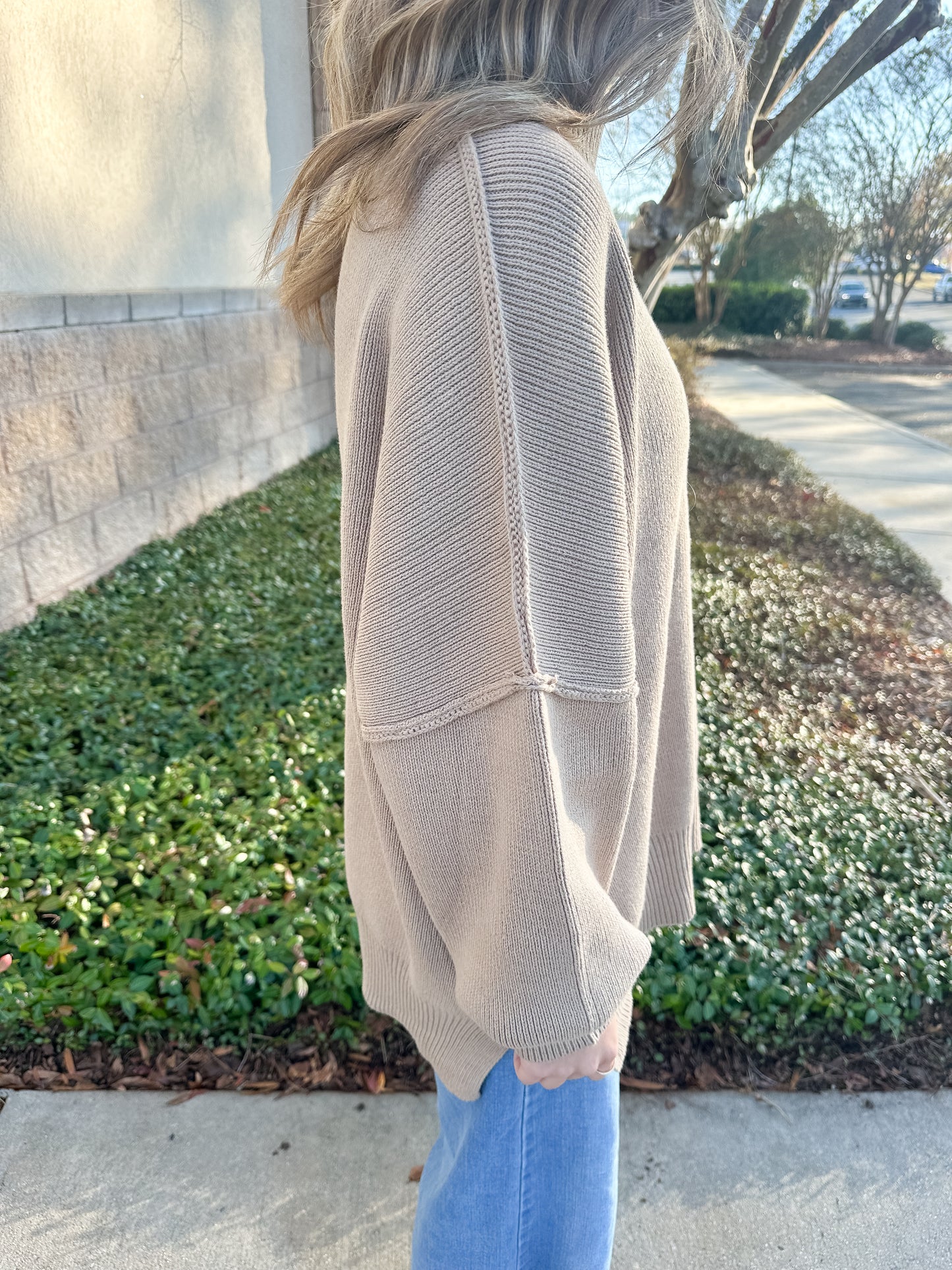 Sunday Snuggle Mock Neck Sweater