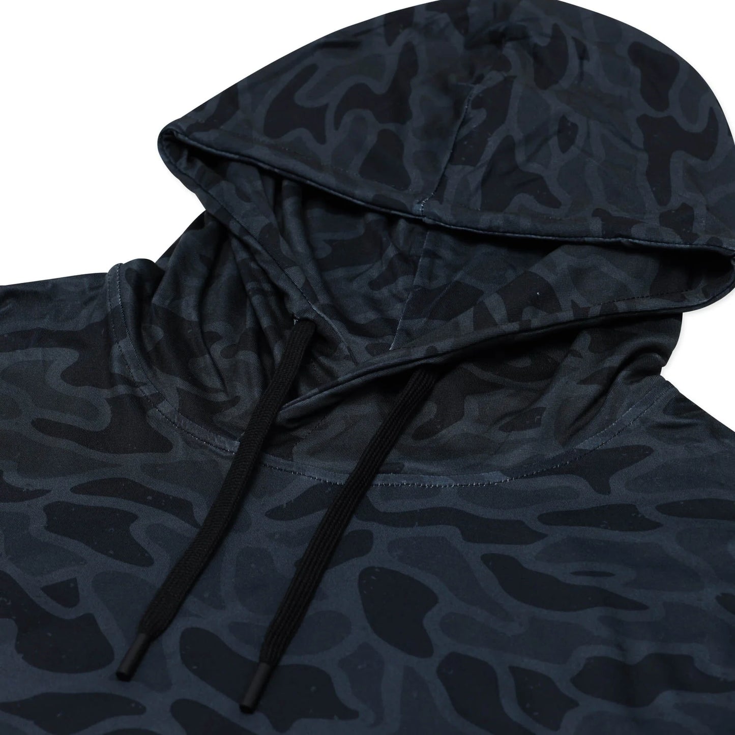 Burlebo Men’s Performance Hoodie - Black Camo