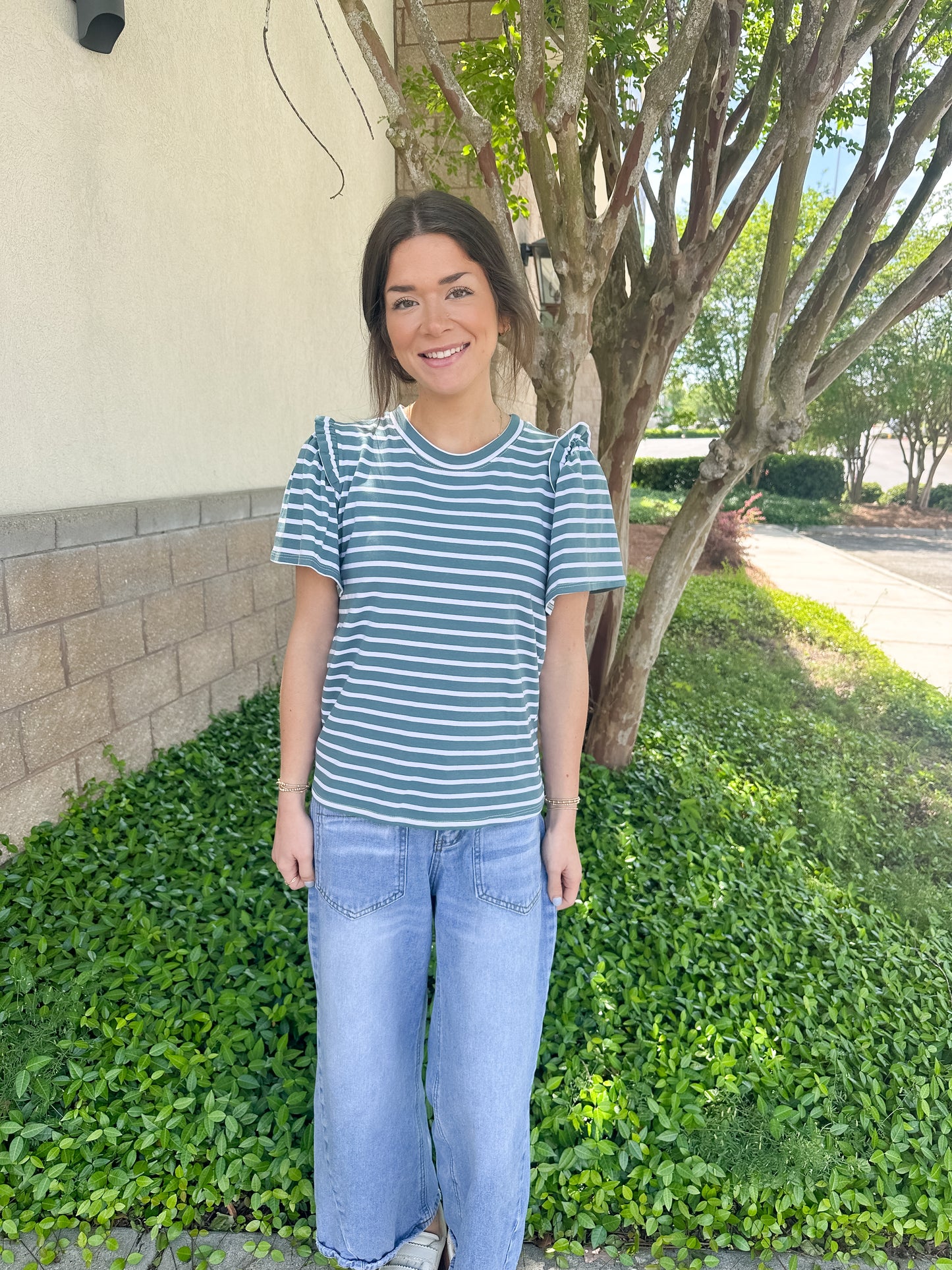 Margot Top - Seafoam