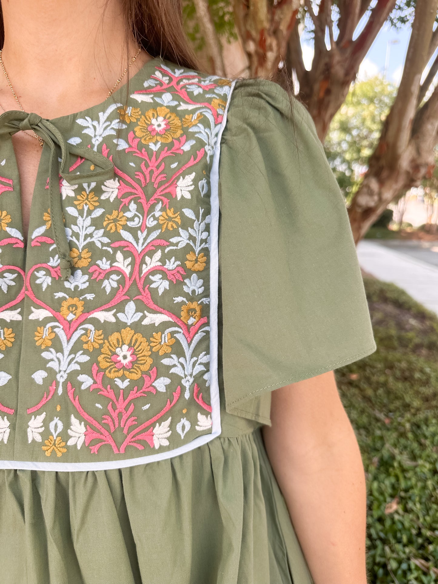 Piper Dress - Olive