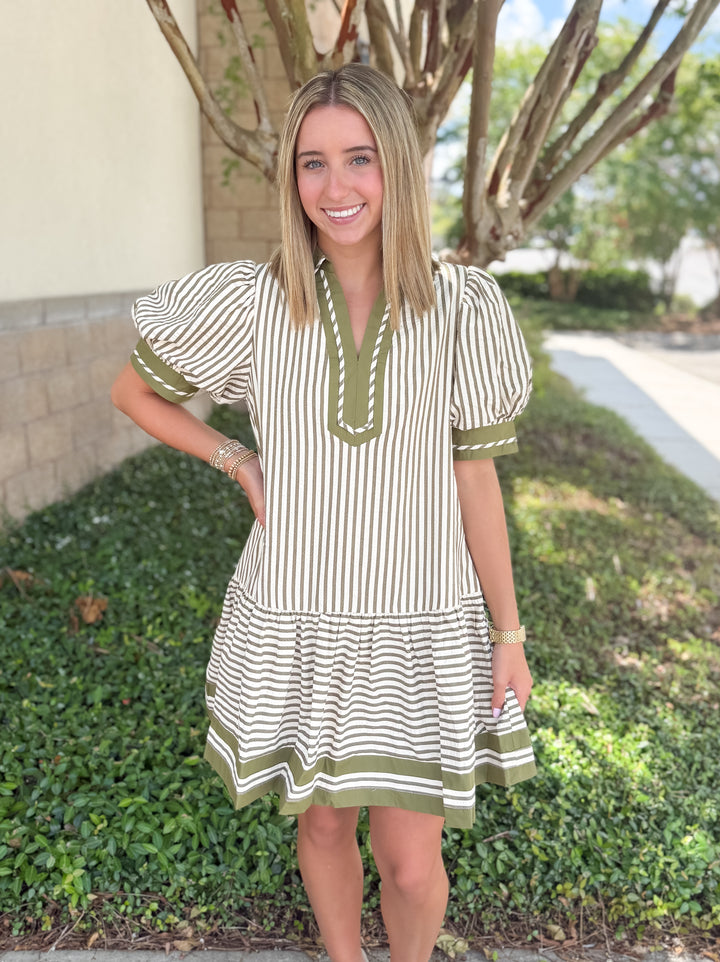 Tara Striped Dress