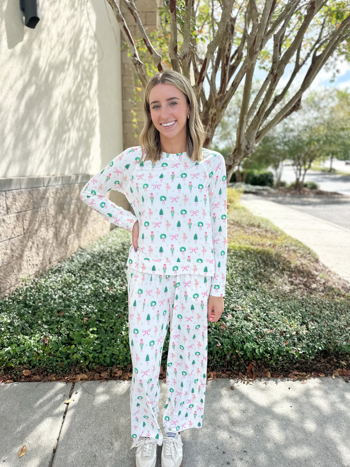 MS Annie PJ Pant Set - Sugar Plum Dreams