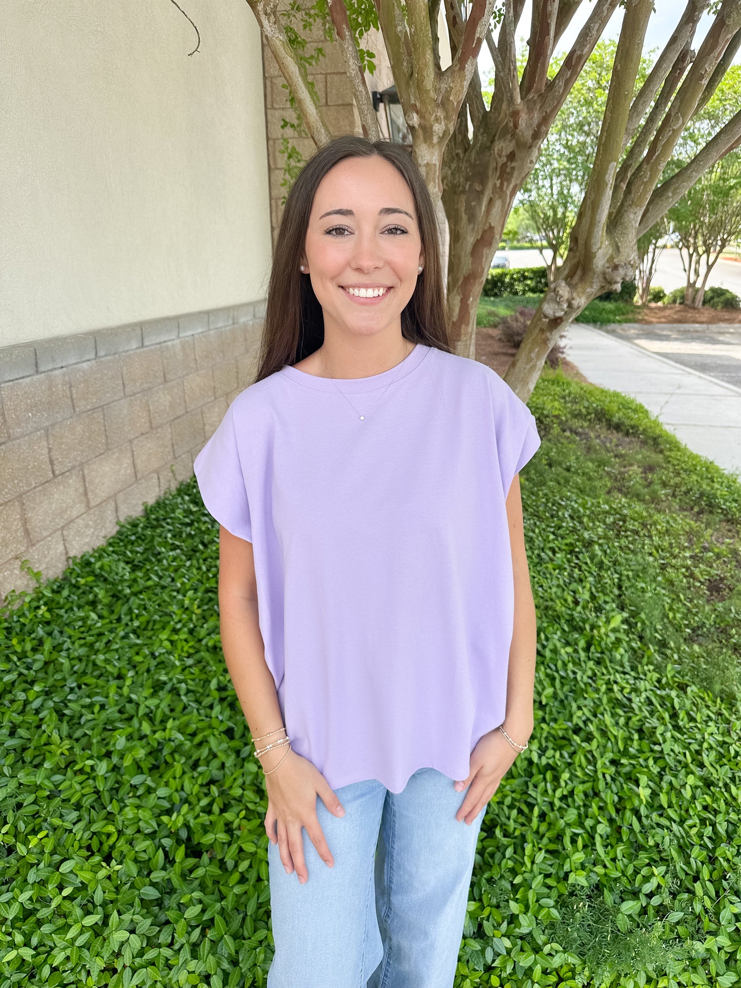 Skyler Top - Lavender