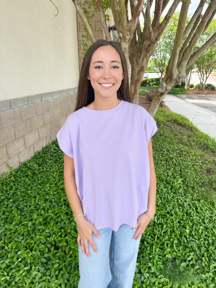Skyler Top - Lavender