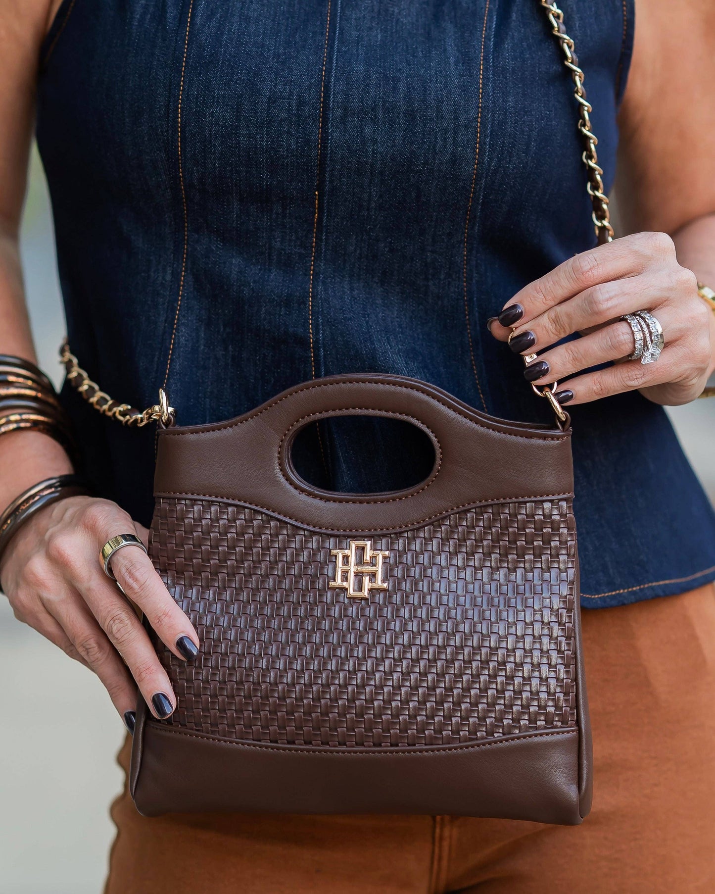 CH Gwen Mini Bag Chocolate BW