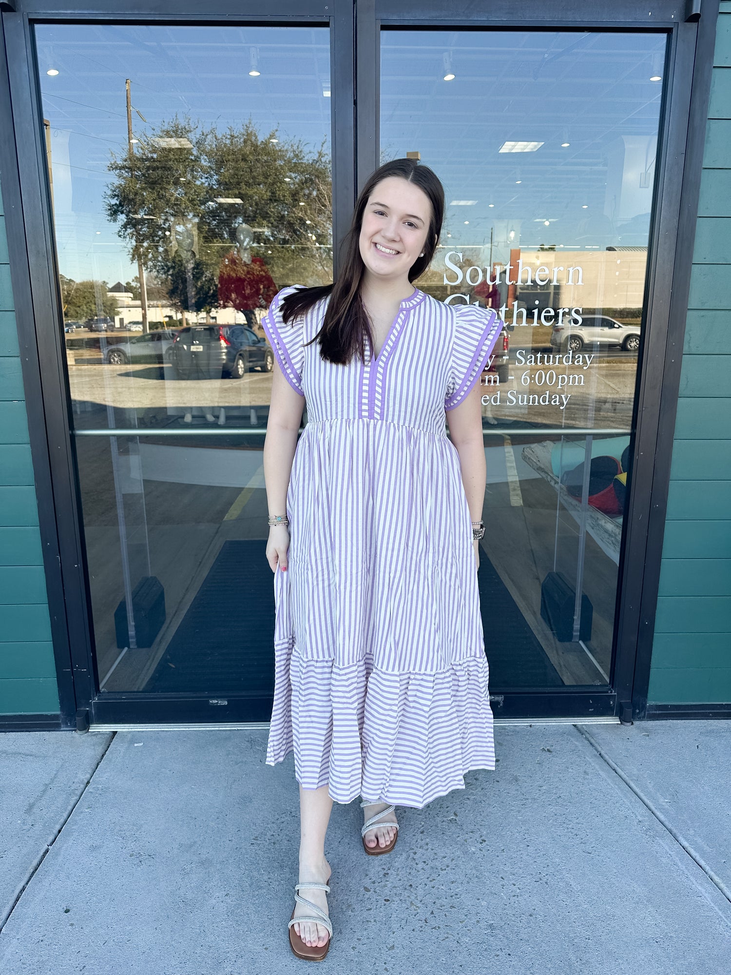 Brisa Maxi Dress - Lavender
