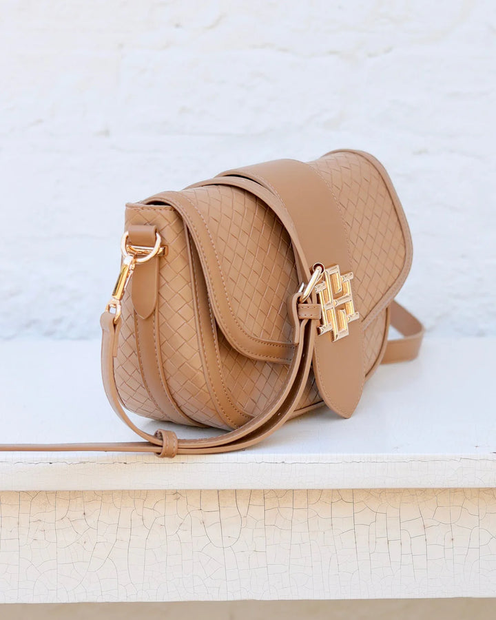 CH Griffin Crossbody Bag - Woven Tan