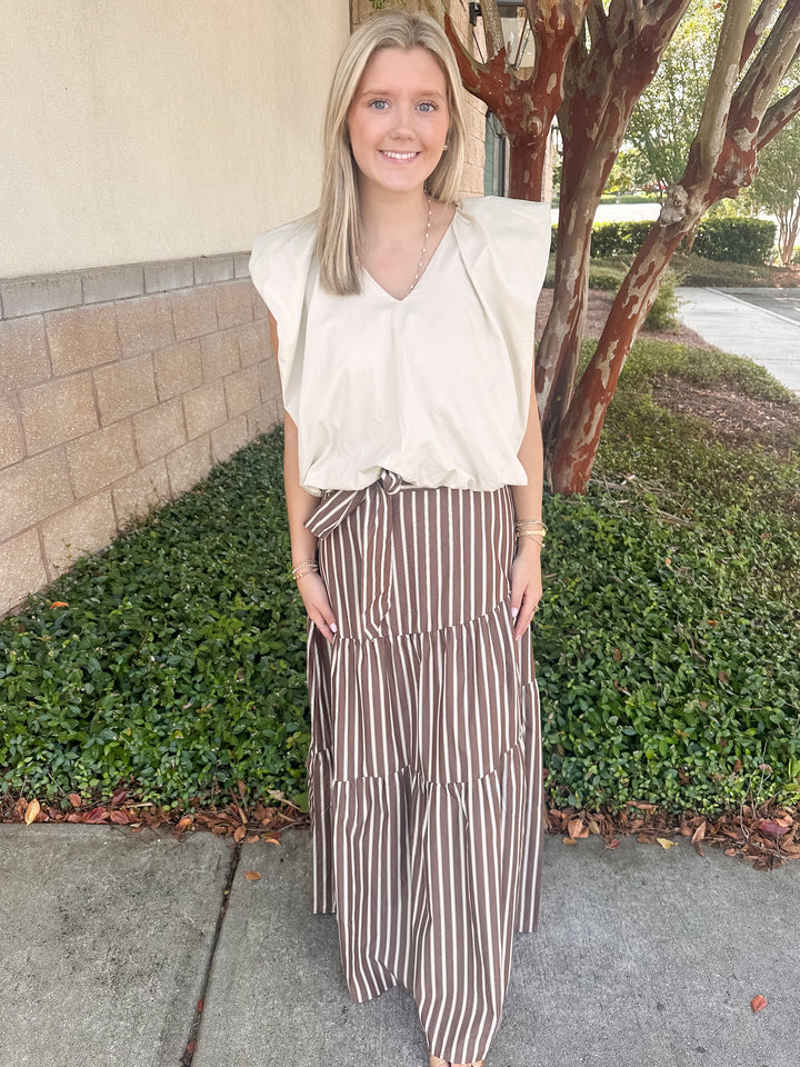 Marley Tie Maxi Skirt