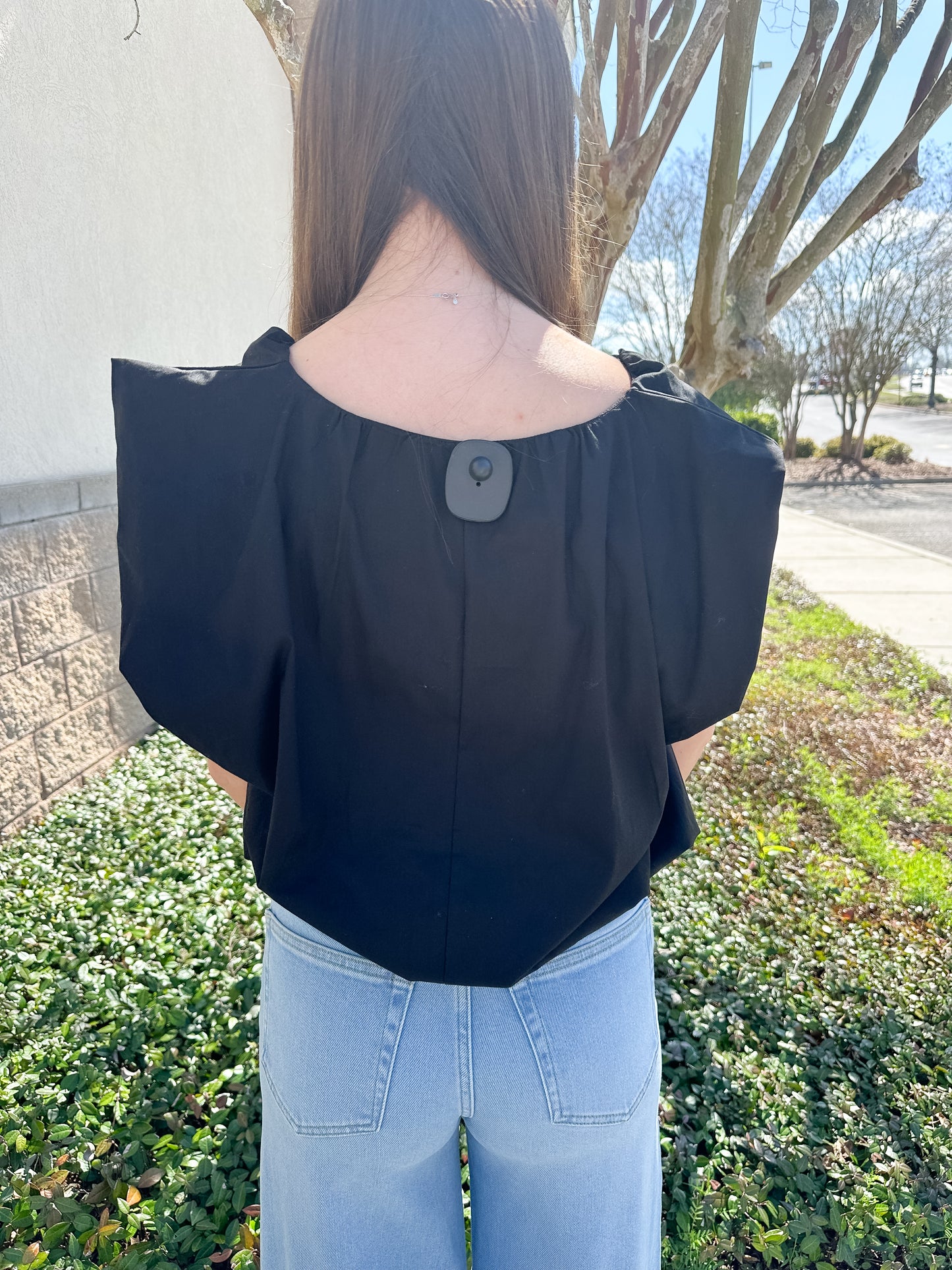 Francis Bubble Top - Black