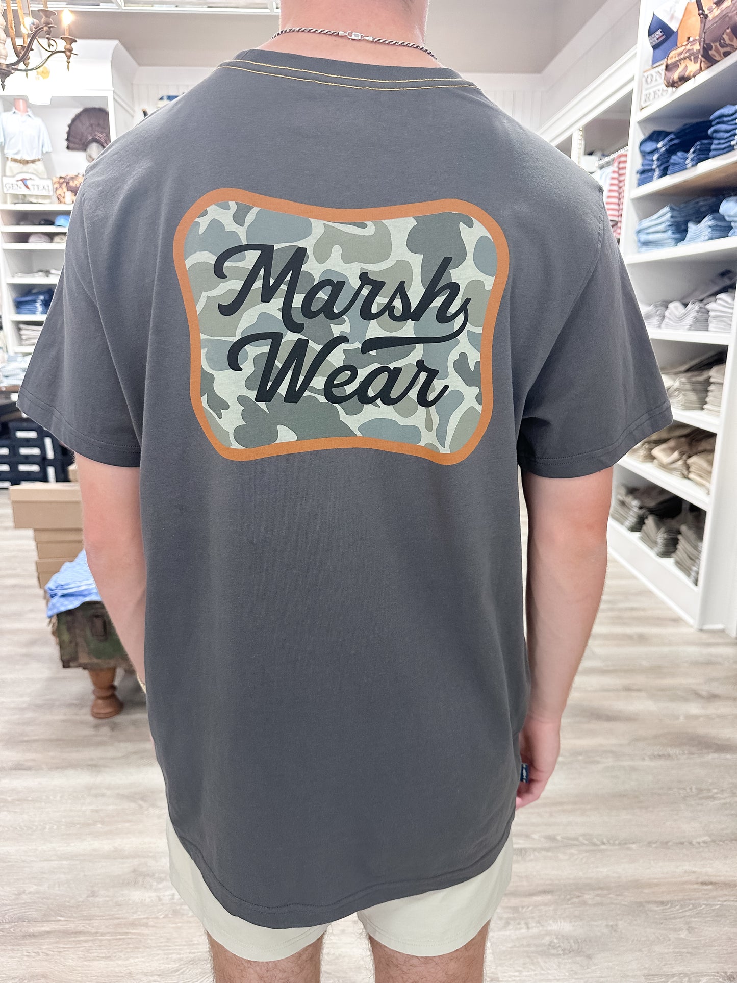 Marsh Wear Men’s S26 Roadside S/S Pocket T-Shirt - Ash