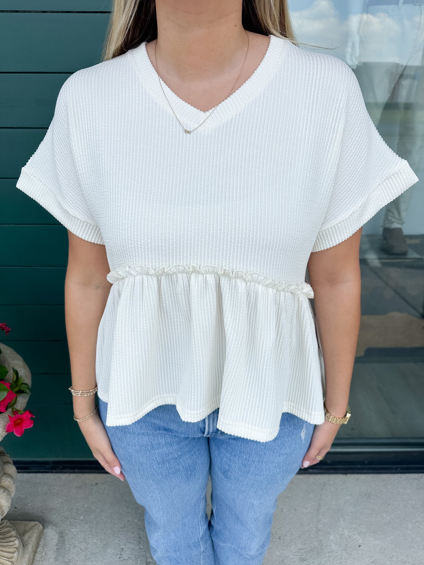 Tessa Top - Cream