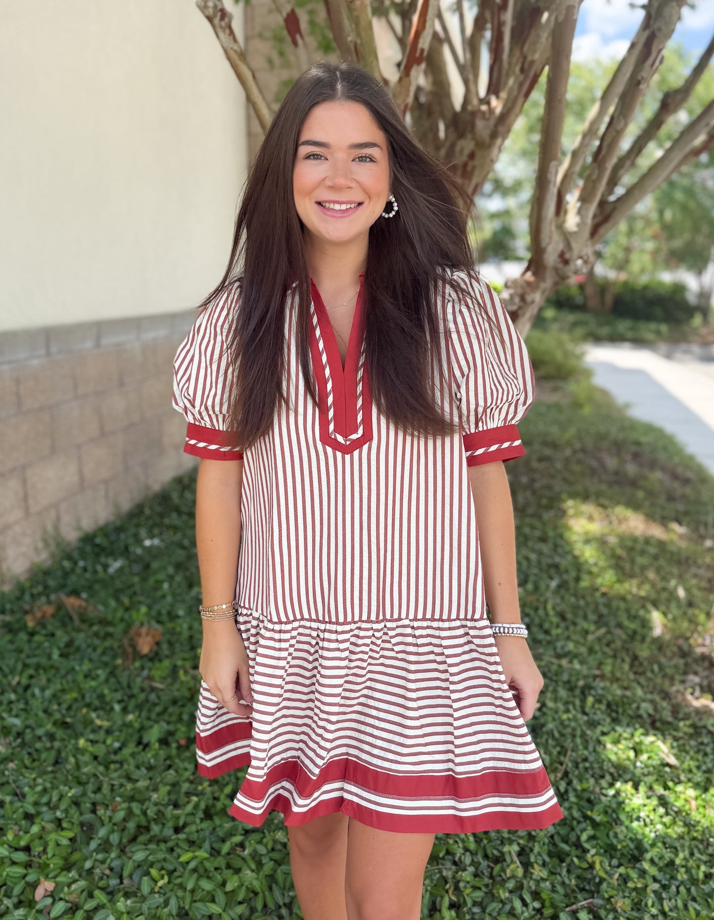 Tara Striped Dress