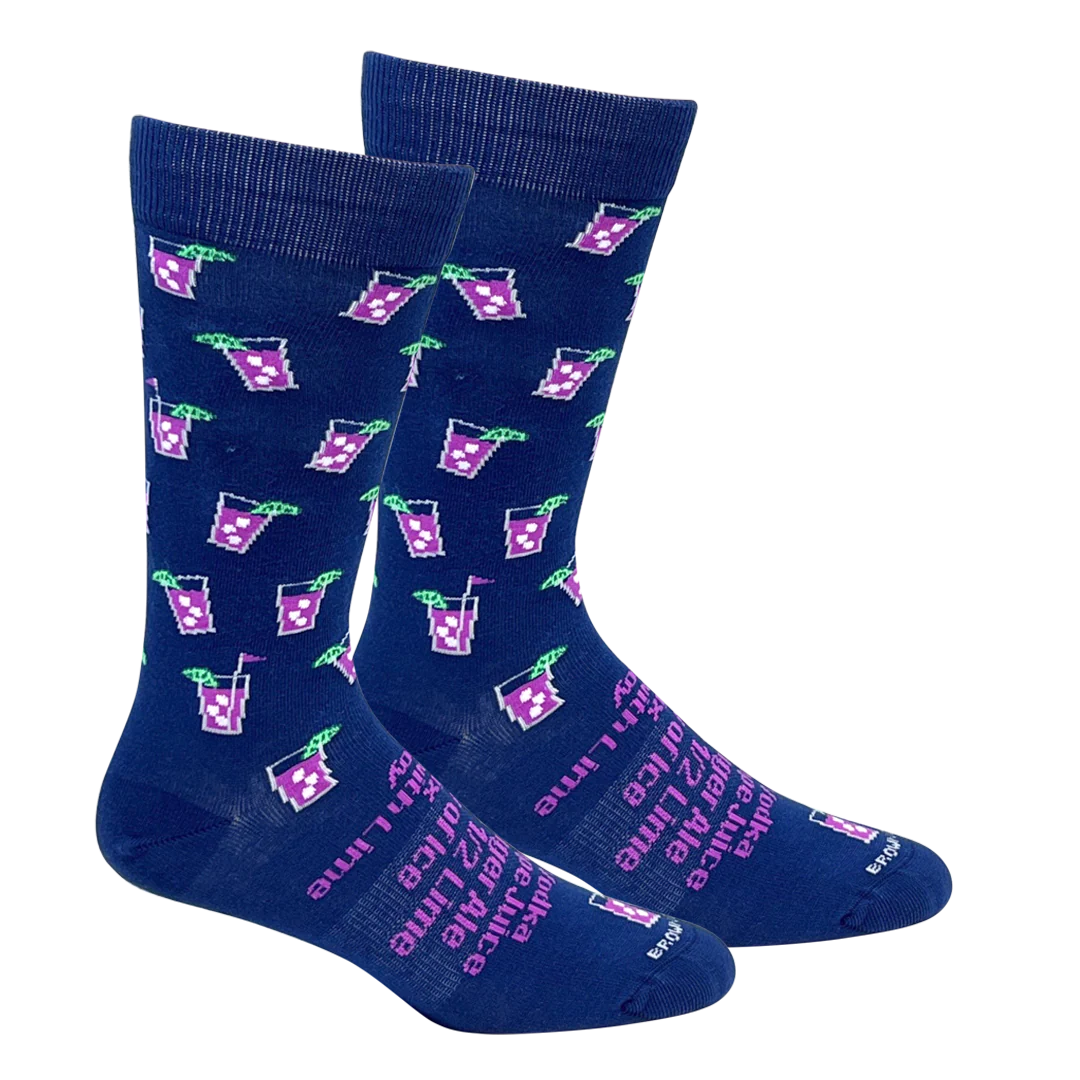 Brown Dog Socks - Transfusion Insignia Blue