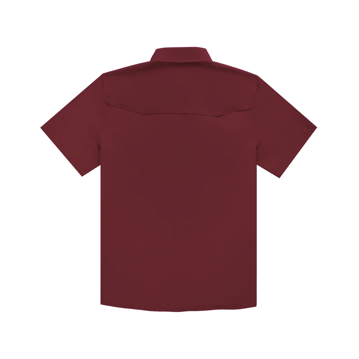 Poncho Men’s “The 2 Minute Drill” S/S Regular Shirt - Maroon