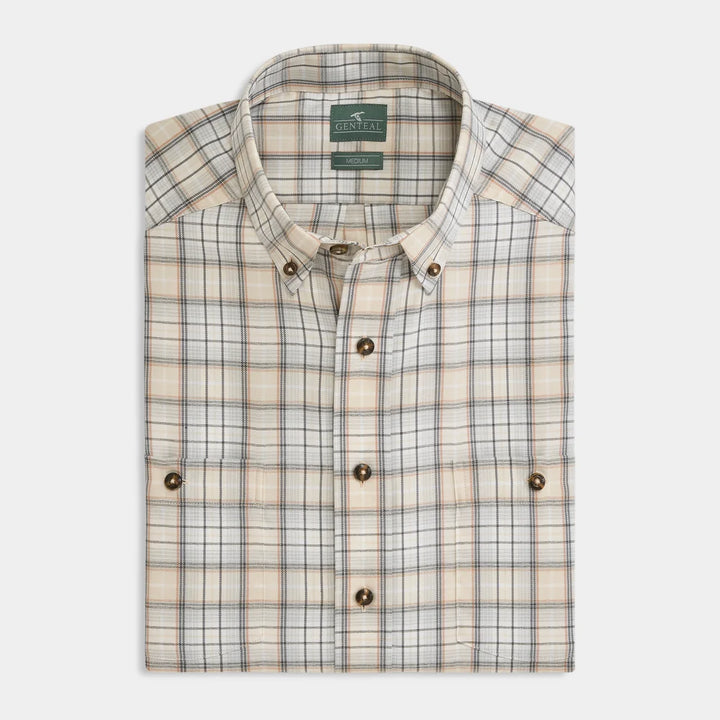 Genteal S26 Thornhill Performance Flannel - Tan