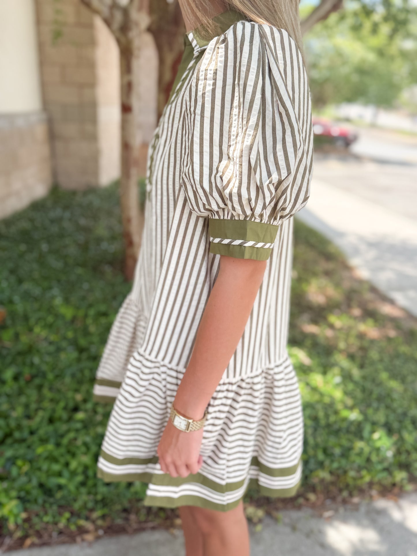 Tara Striped Dress