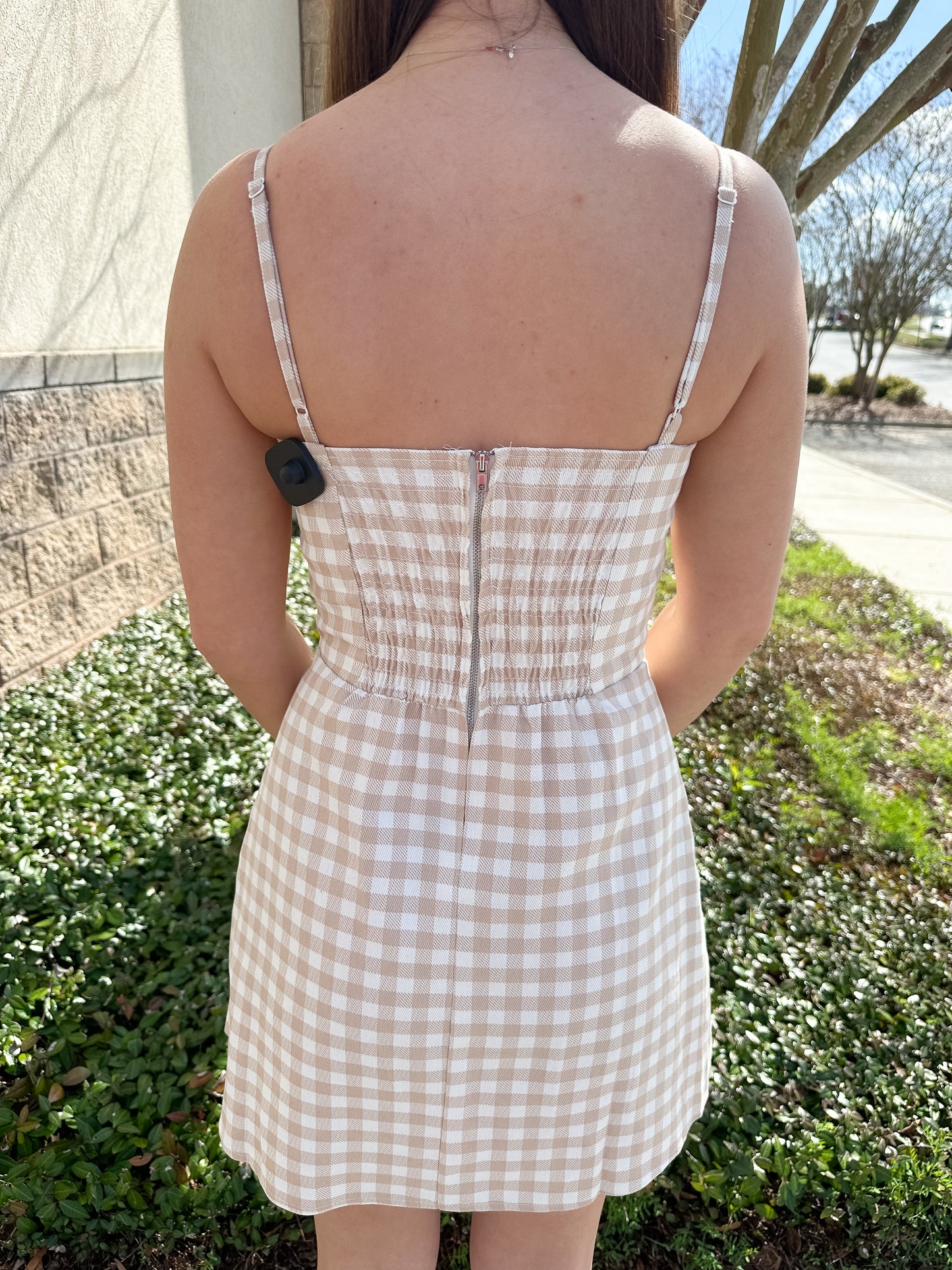 Brisa Gingham Mini