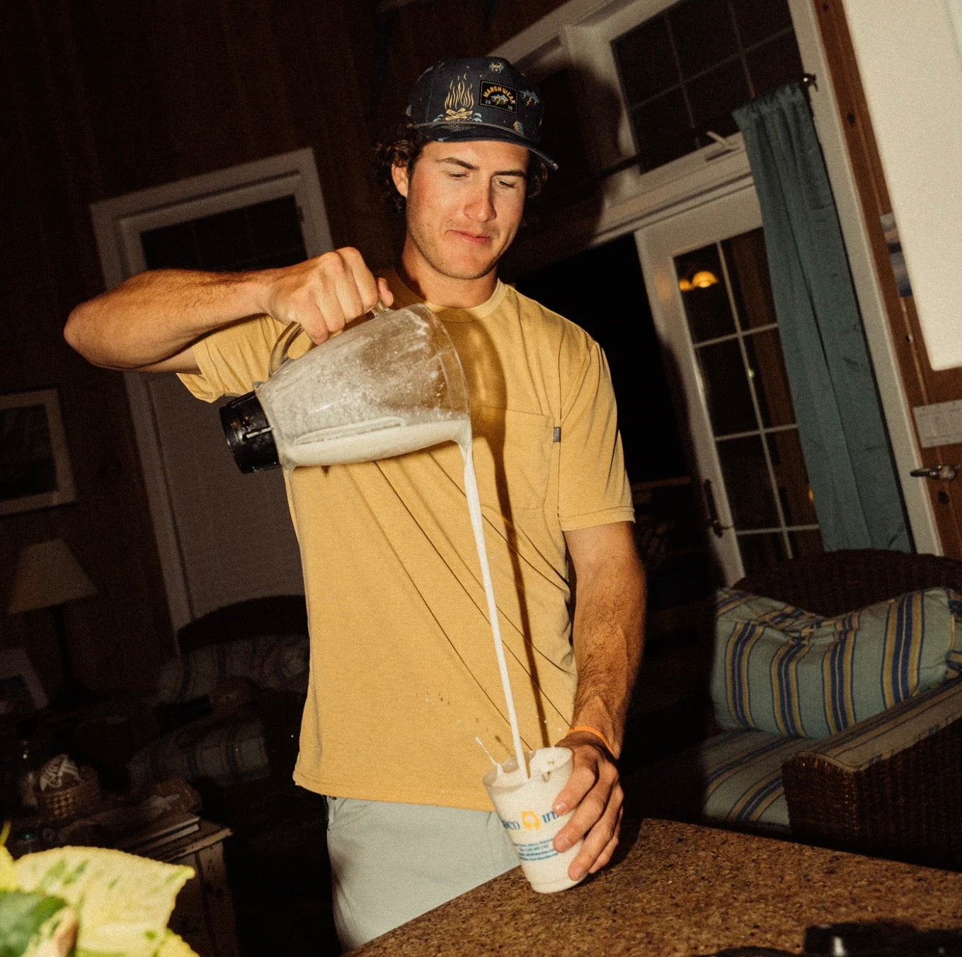 Marsh Wear Men’s Buxton S/S T-Shirt - Wheat Heather