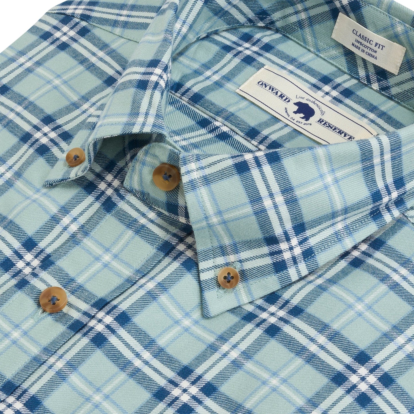 Onward Reserve Bay Featherweight Flannel - Surf