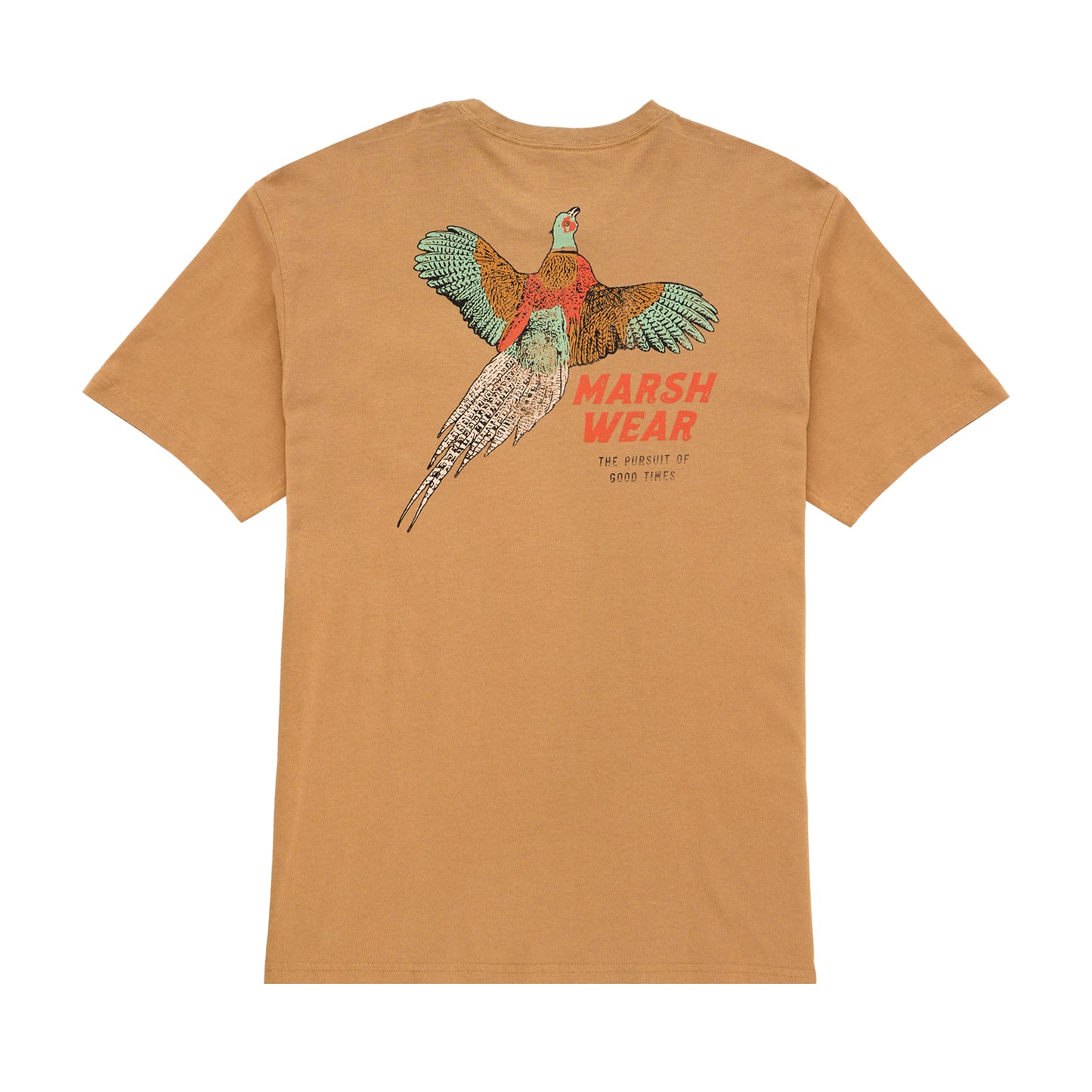 Marsh Wear Men’s S26 Pheasant S/S Pocket T-Shirt - Tobacco