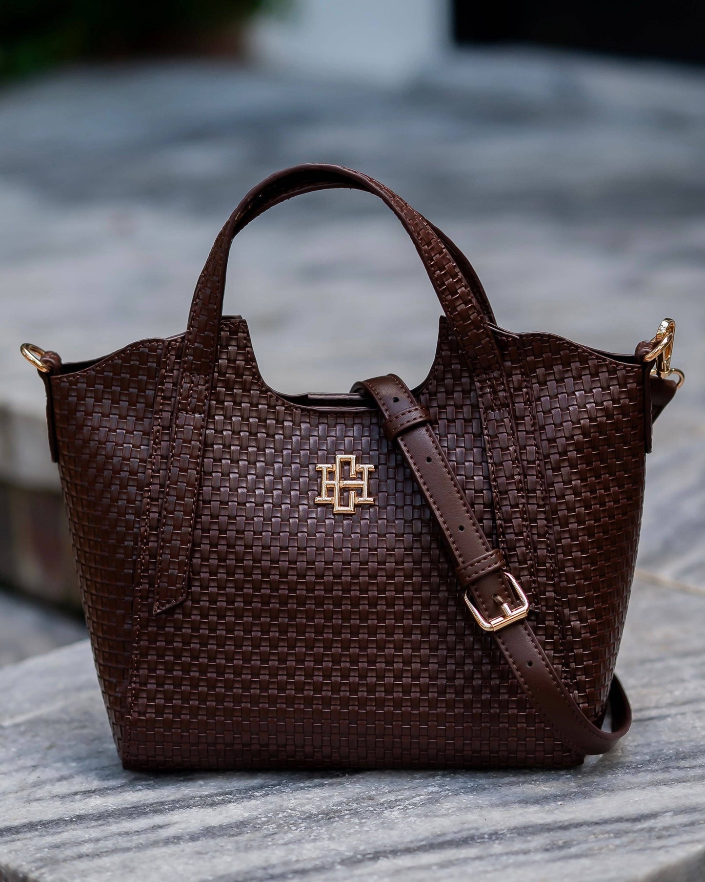 CH Kendall Mini Tote Chocolate BW