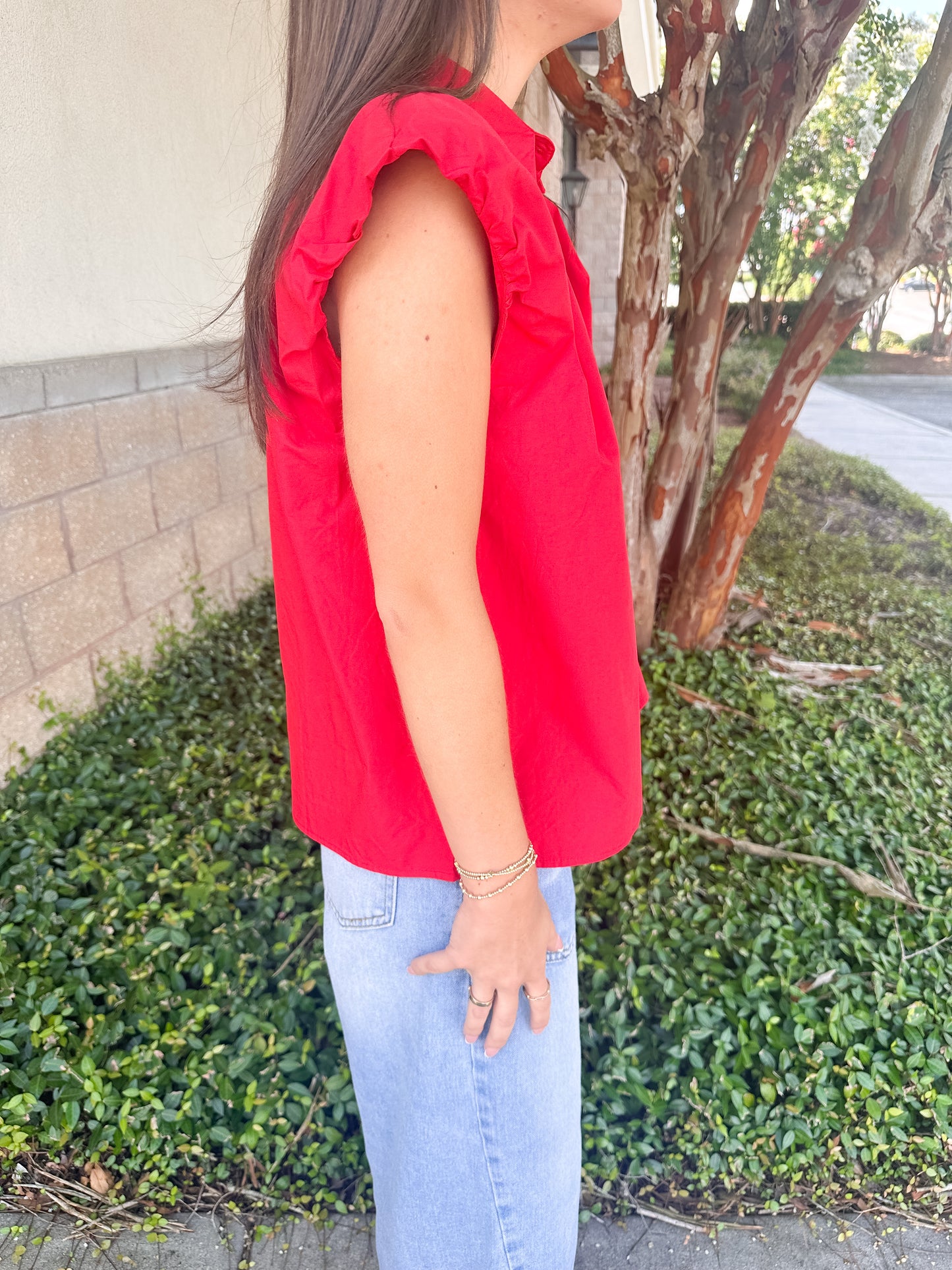 Ray Button Top