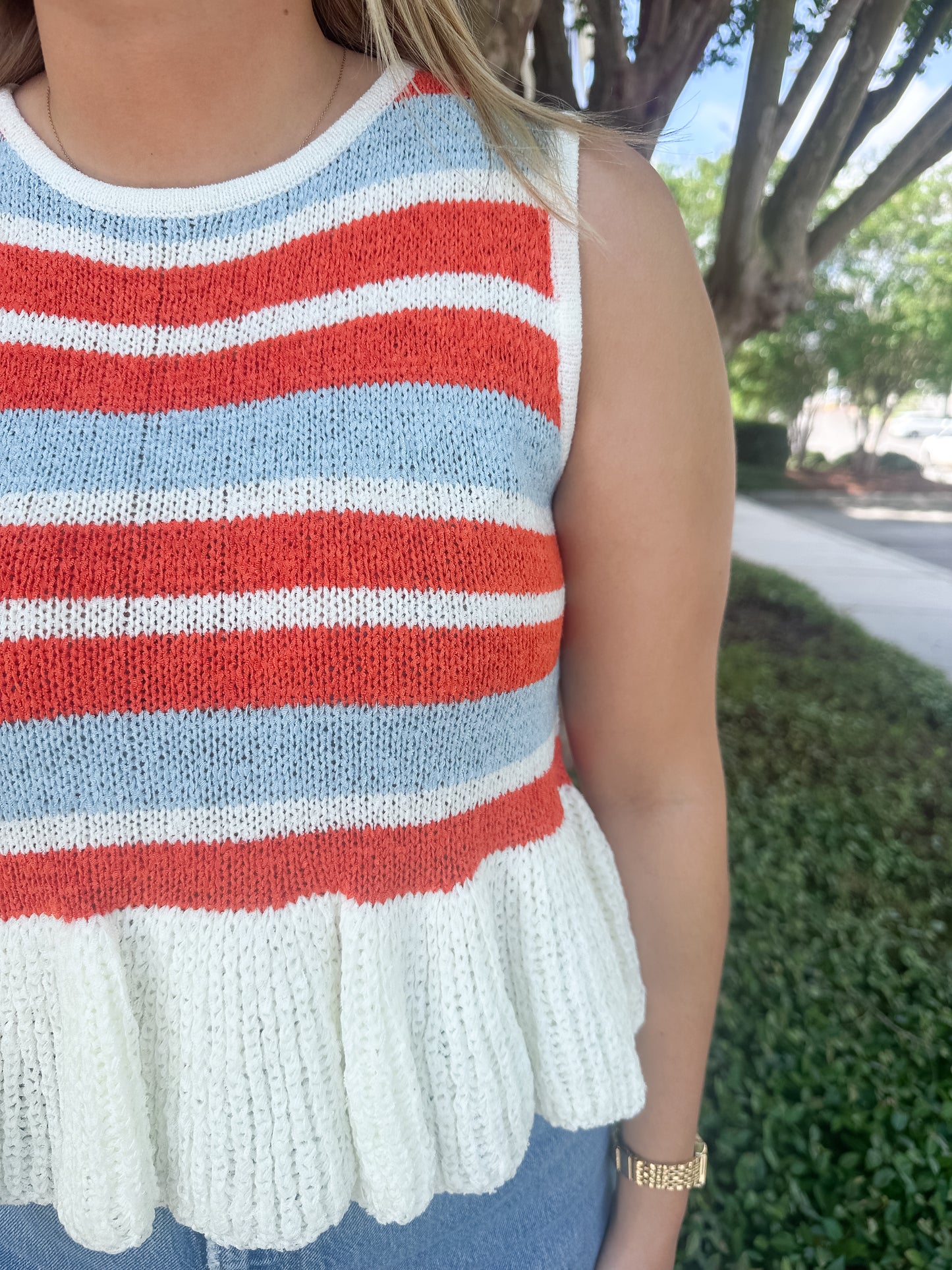 Alexa Stripe Tank