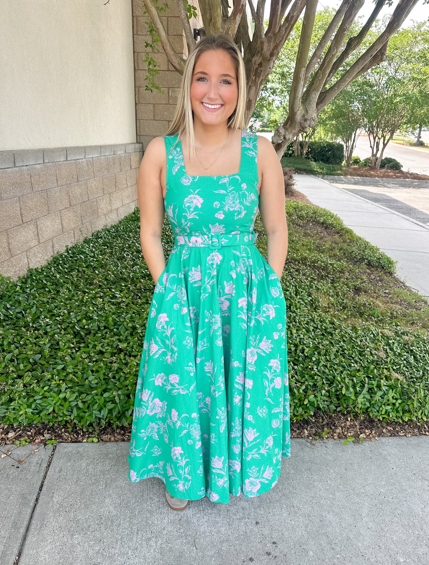 Ally Belt Dress