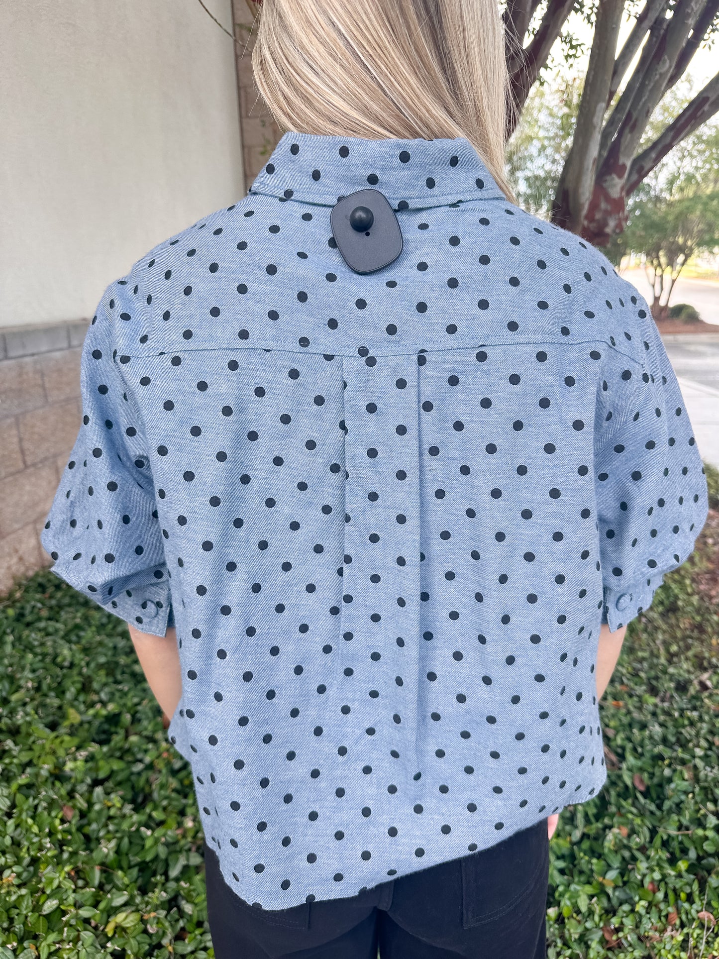 Presley Polka Dot Top