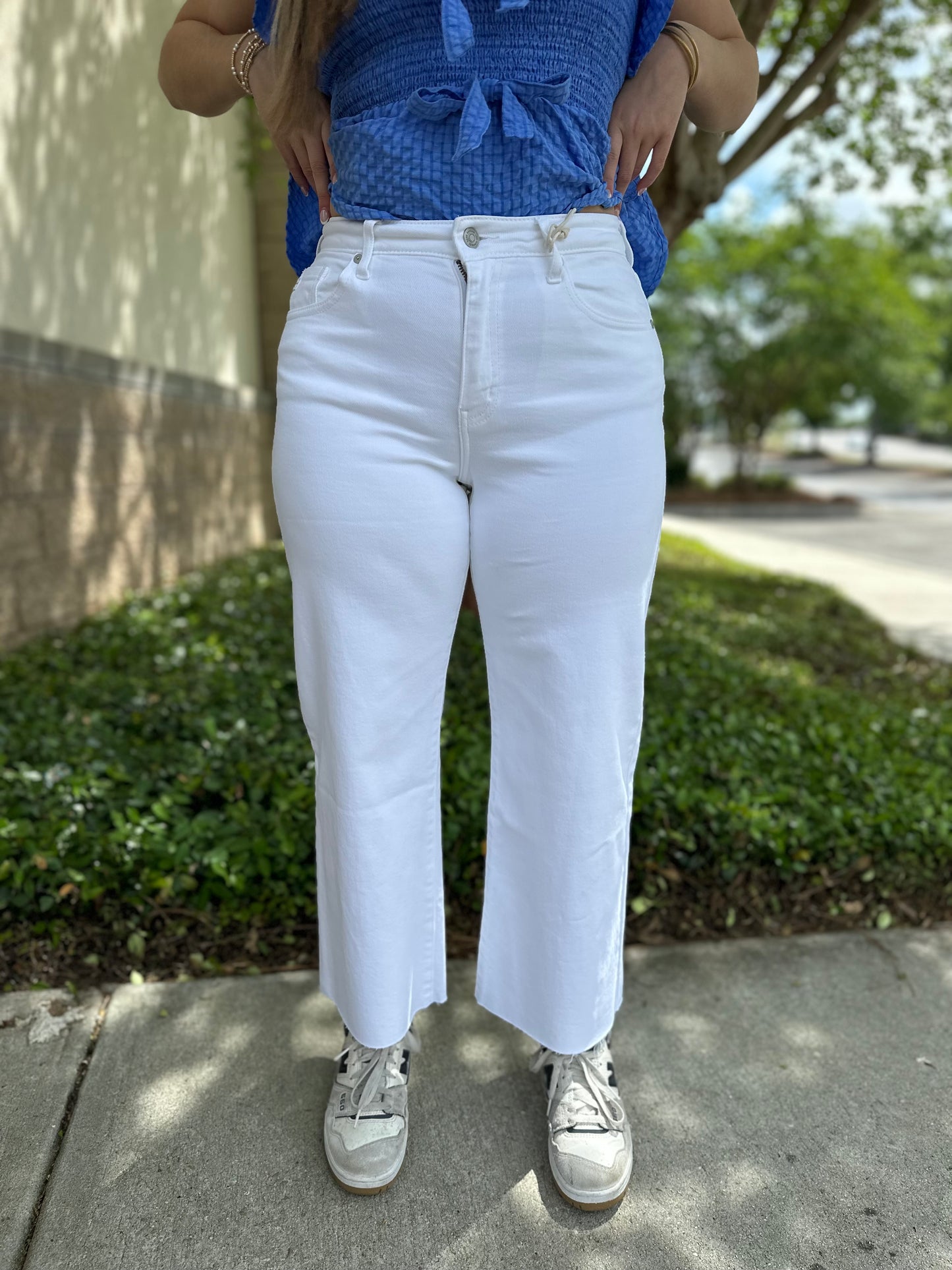 Dianella High Rise Crop Wide Leg Jeans