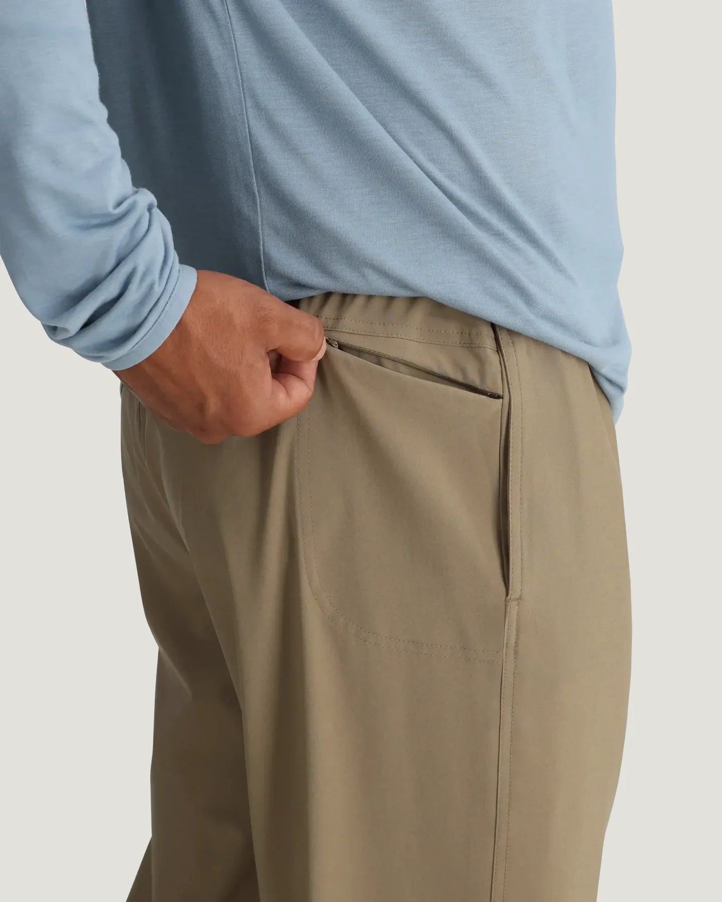 Free Fly Men’s Breeze Pant - Dark Khaki